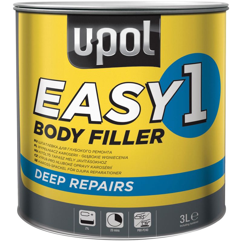 U-Pol Easy 1 Body Filler (3L)